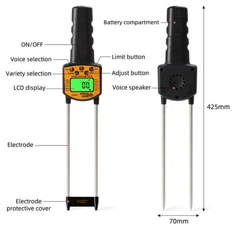 custom grain moisture meter definition|grain moisture meter ar991.